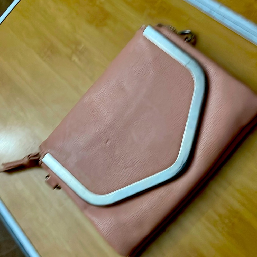 Blush clutch